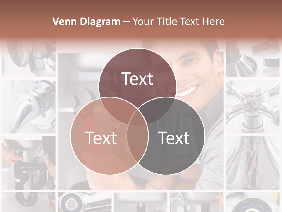 Adjustable Tool Person PowerPoint Template