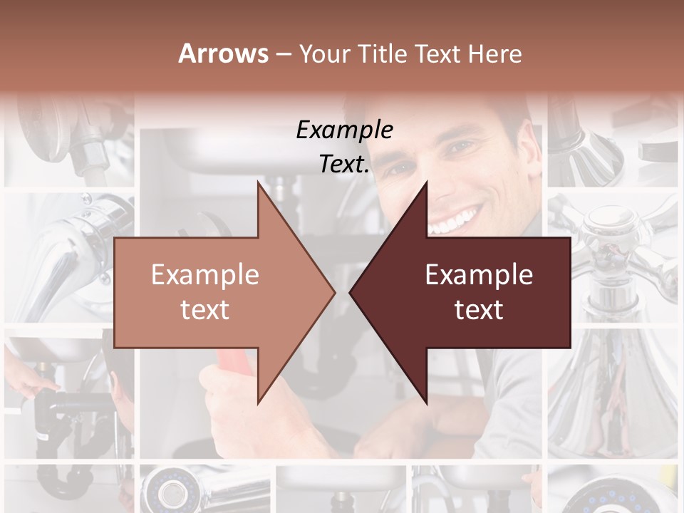 Adjustable Tool Person PowerPoint Template