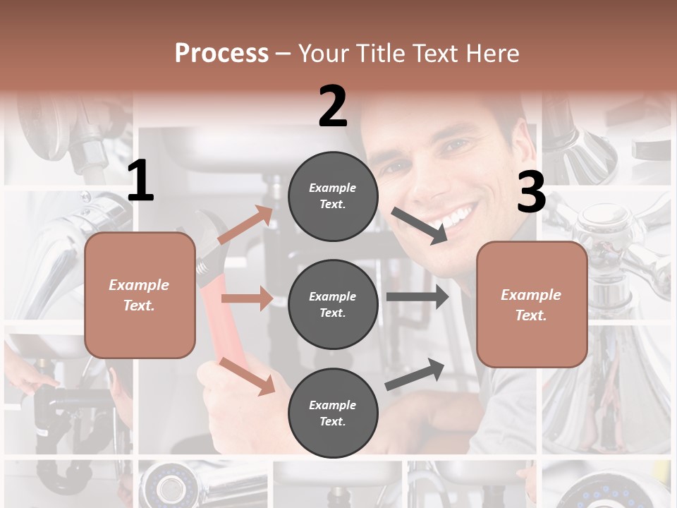 Adjustable Tool Person PowerPoint Template