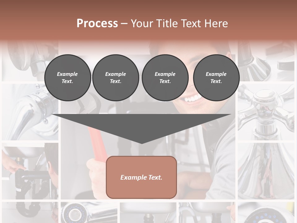 Adjustable Tool Person PowerPoint Template