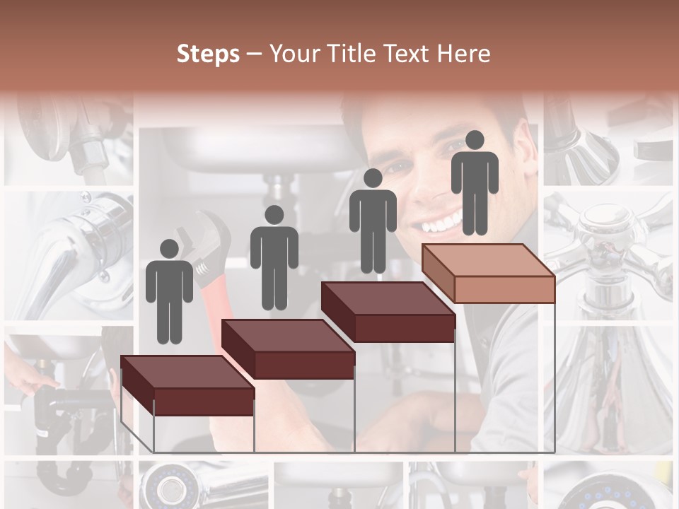 Adjustable Tool Person PowerPoint Template