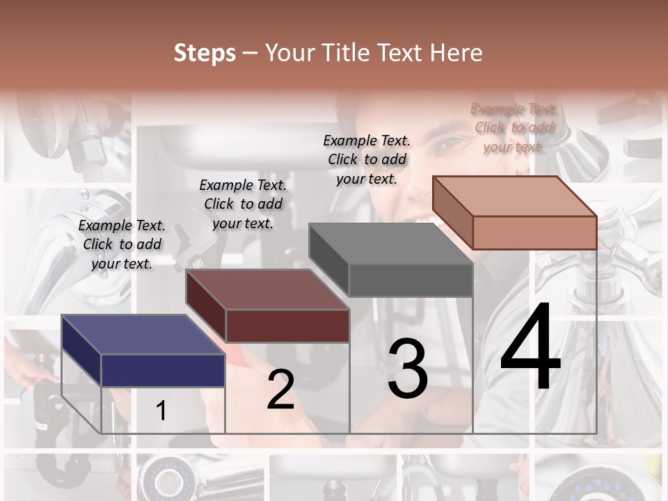 Adjustable Tool Person PowerPoint Template