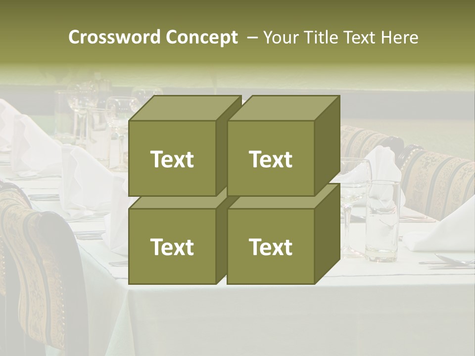 Lunch Wedding Table Wedding PowerPoint Template