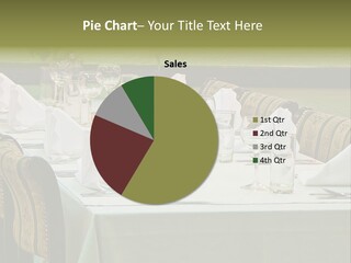 Lunch Wedding Table Wedding PowerPoint Template