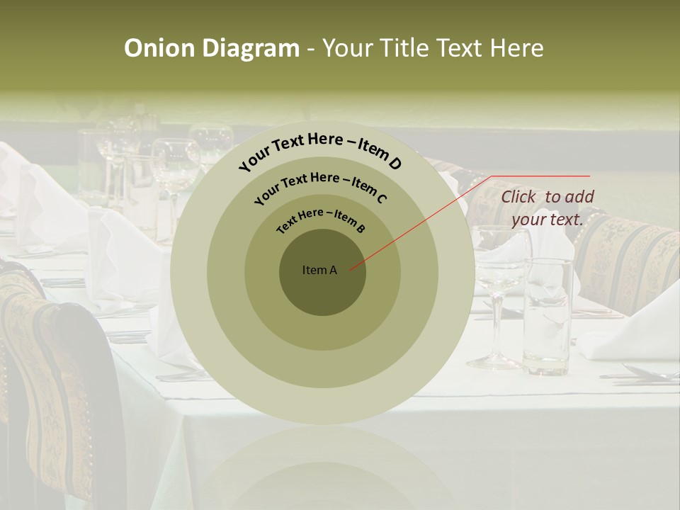 Lunch Wedding Table Wedding PowerPoint Template