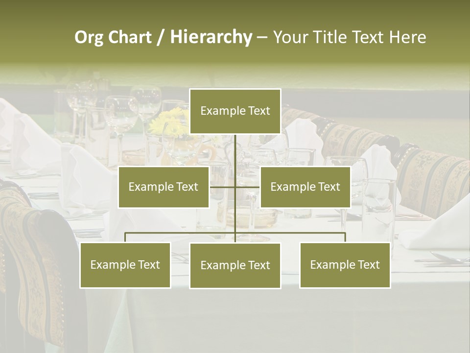 Lunch Wedding Table Wedding PowerPoint Template