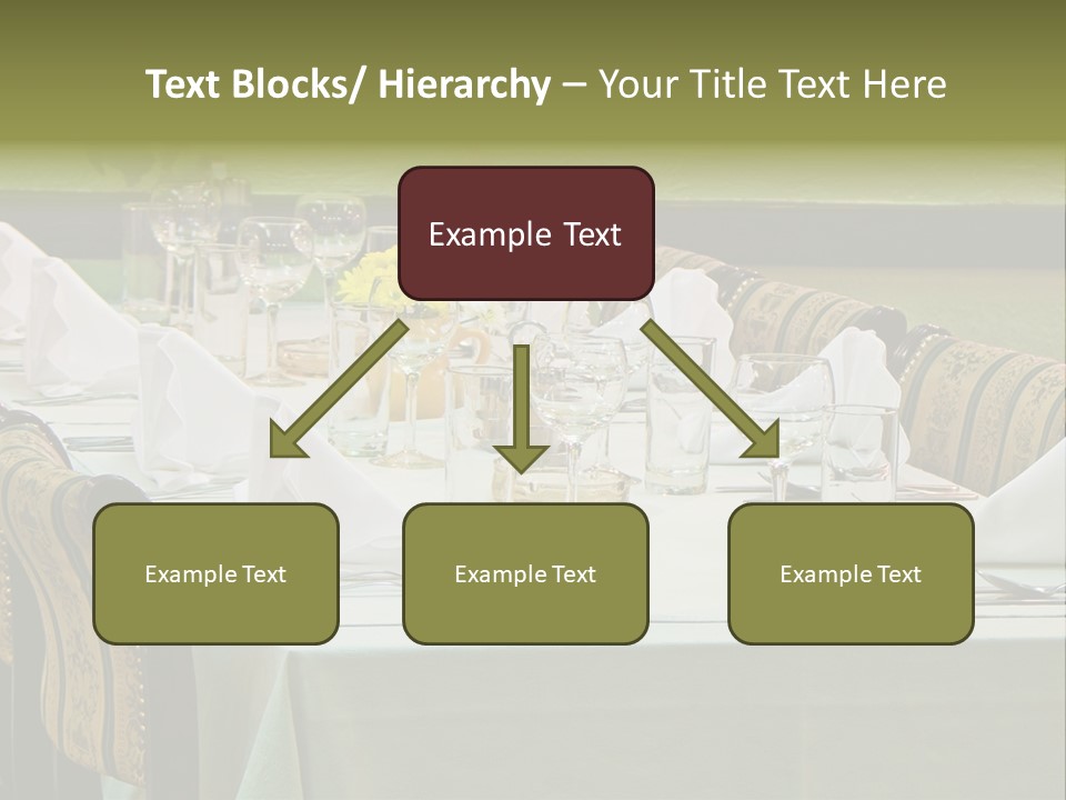 Lunch Wedding Table Wedding PowerPoint Template