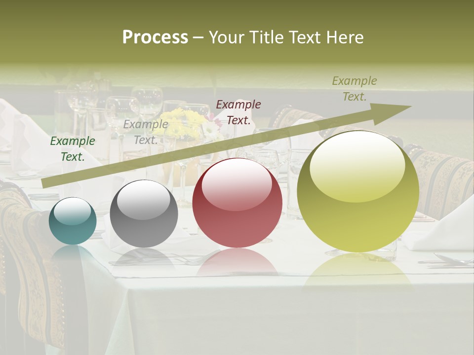 Lunch Wedding Table Wedding PowerPoint Template