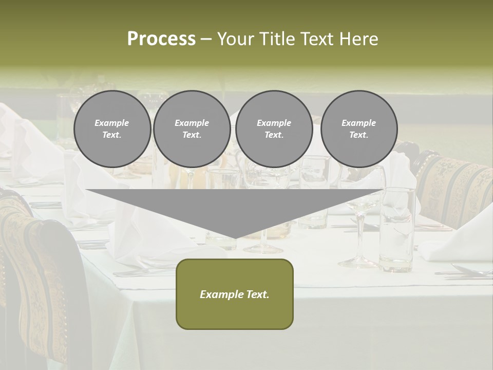 Lunch Wedding Table Wedding PowerPoint Template