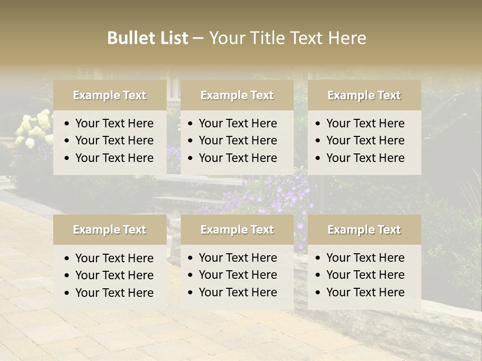 Renovation Green Retaining PowerPoint Template
