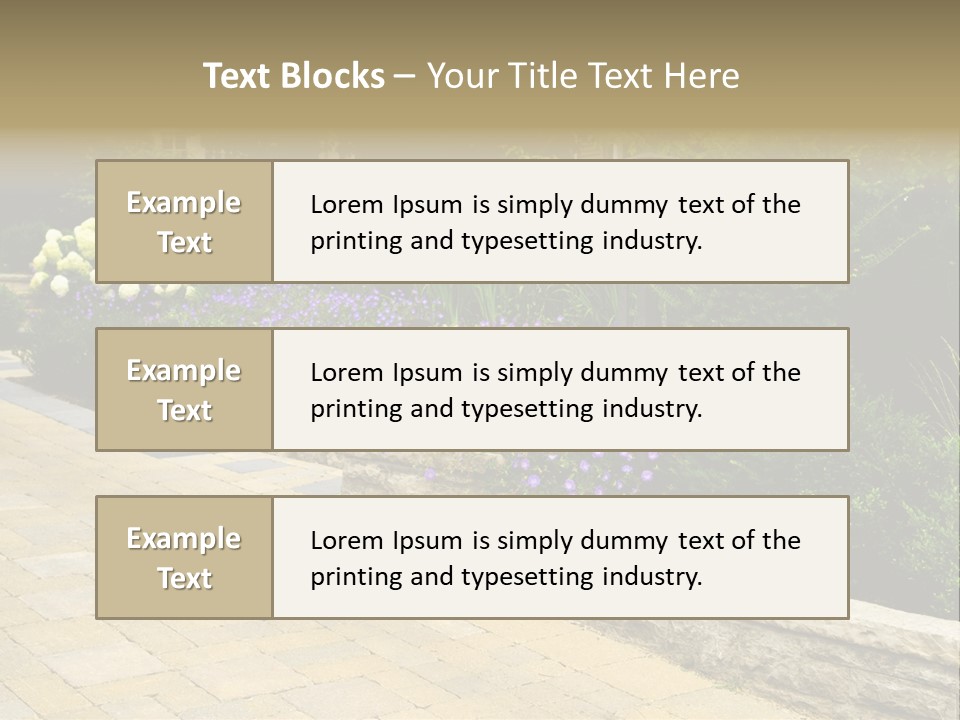 Renovation Green Retaining PowerPoint Template