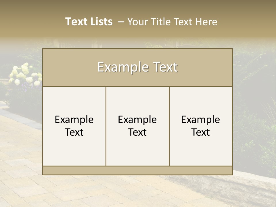 Renovation Green Retaining PowerPoint Template