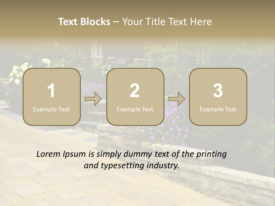 Renovation Green Retaining PowerPoint Template