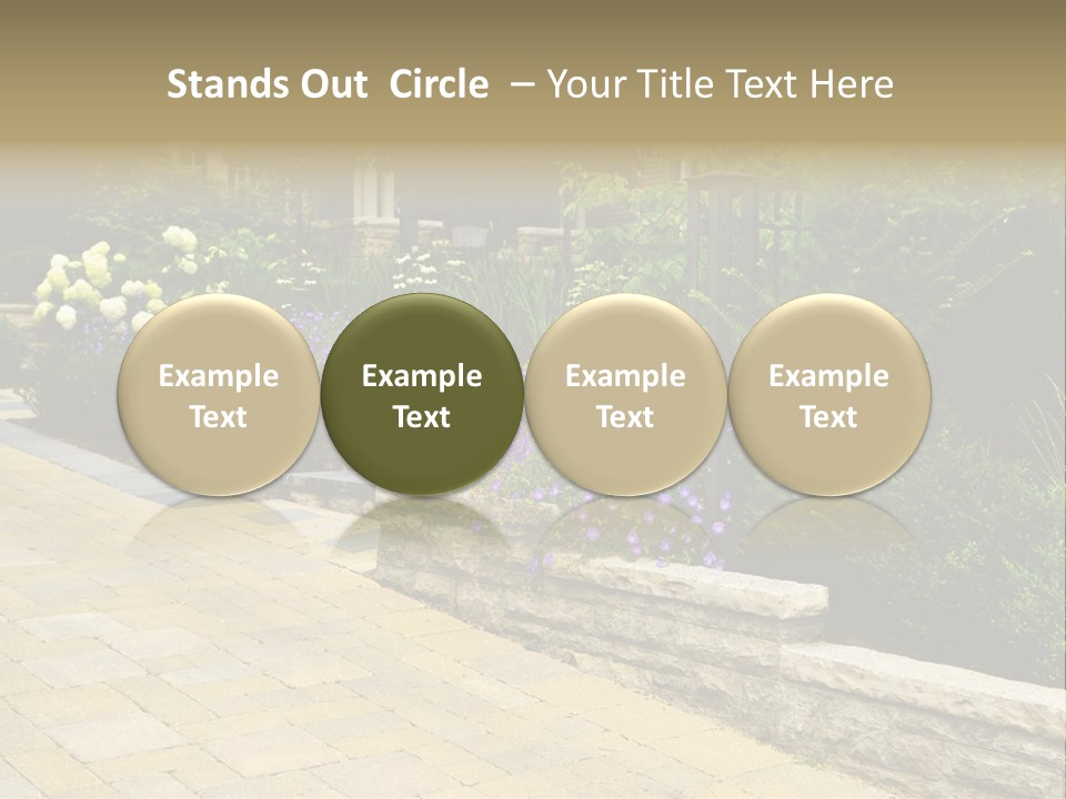 Renovation Green Retaining PowerPoint Template