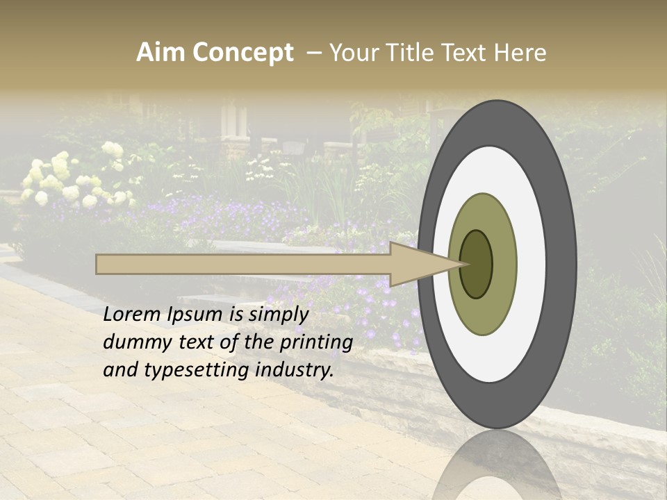 Renovation Green Retaining PowerPoint Template