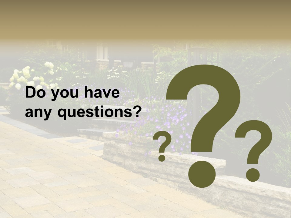 Renovation Green Retaining PowerPoint Template