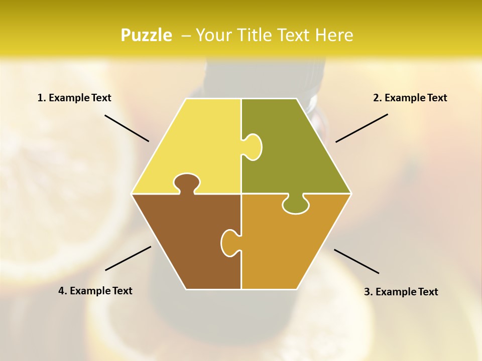 Bottle Beauty Pampering PowerPoint Template