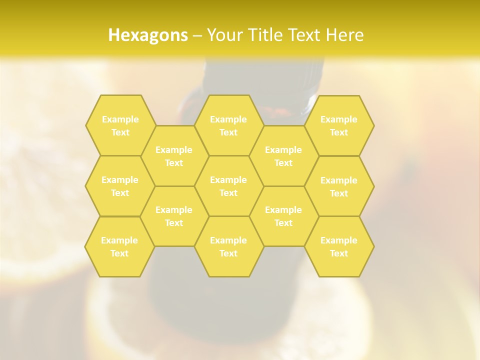 Bottle Beauty Pampering PowerPoint Template