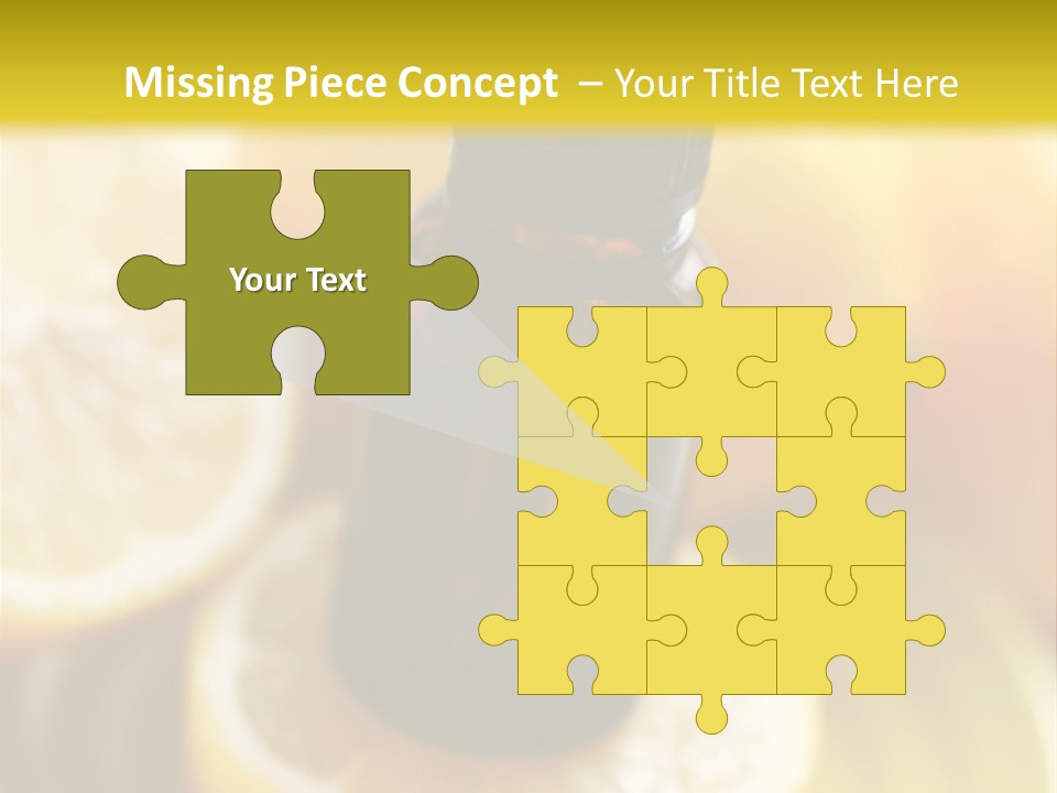 Bottle Beauty Pampering PowerPoint Template