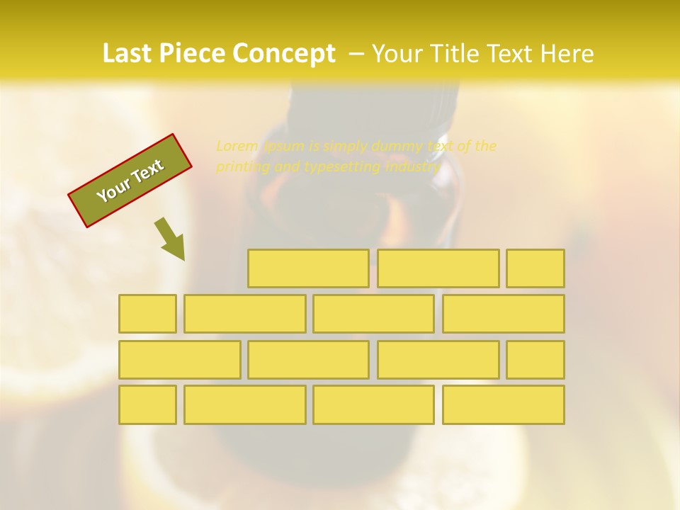 Bottle Beauty Pampering PowerPoint Template