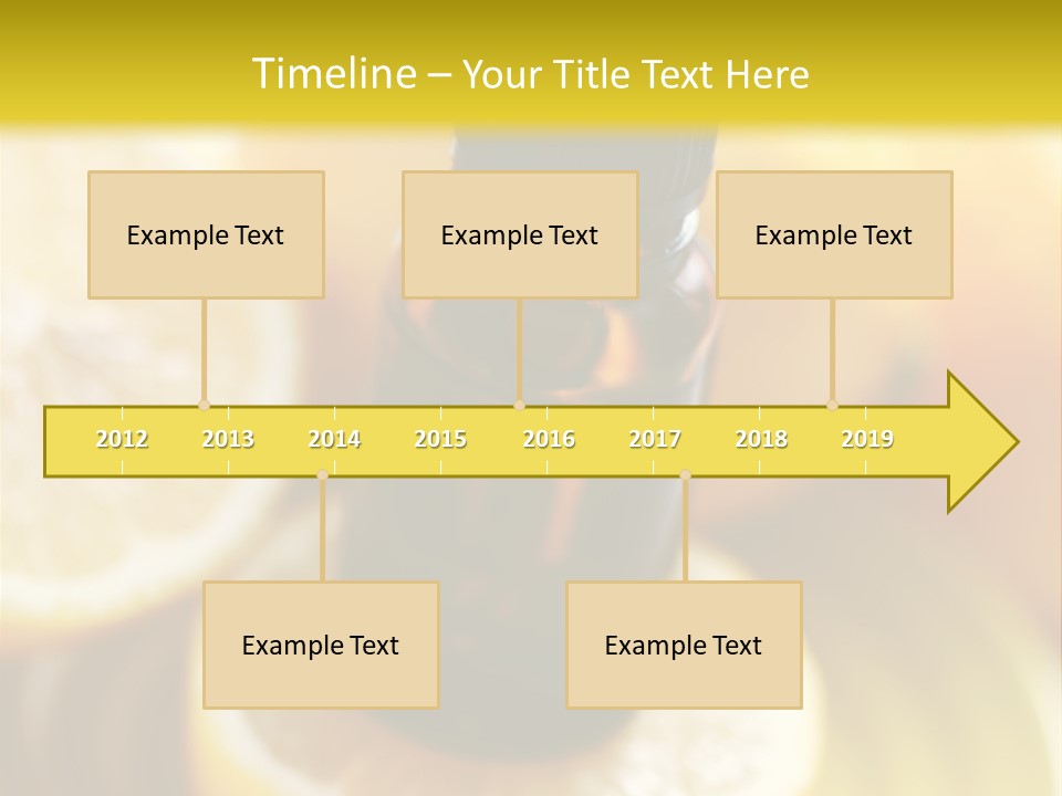 Bottle Beauty Pampering PowerPoint Template
