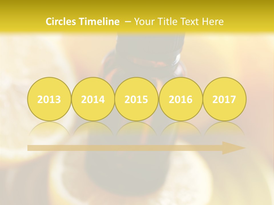 Bottle Beauty Pampering PowerPoint Template