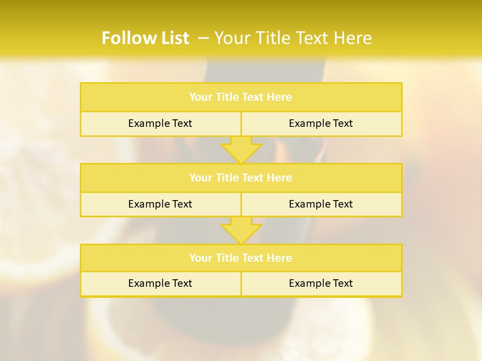 Bottle Beauty Pampering PowerPoint Template