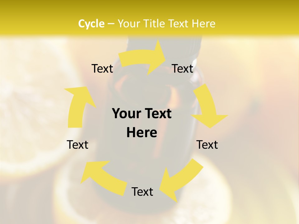 Bottle Beauty Pampering PowerPoint Template