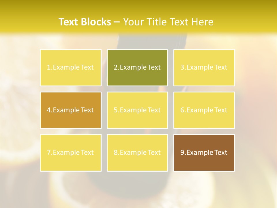 Bottle Beauty Pampering PowerPoint Template