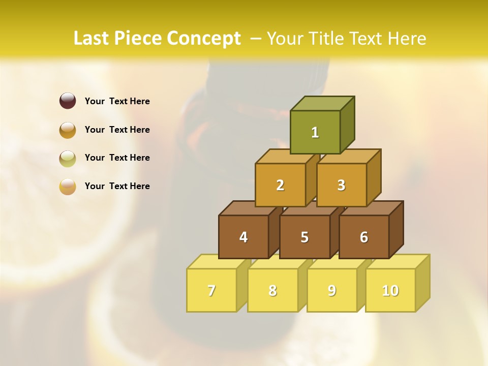 Bottle Beauty Pampering PowerPoint Template