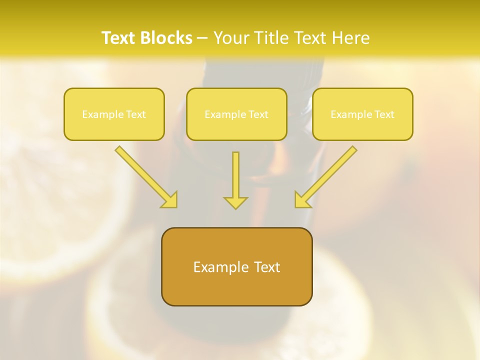 Bottle Beauty Pampering PowerPoint Template