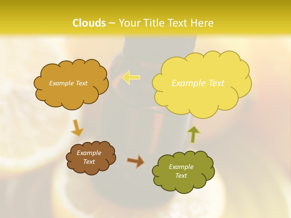 Bottle Beauty Pampering PowerPoint Template