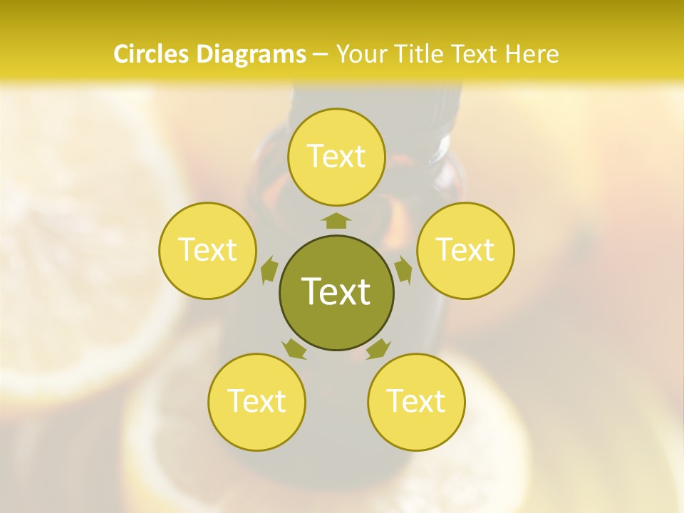 Bottle Beauty Pampering PowerPoint Template