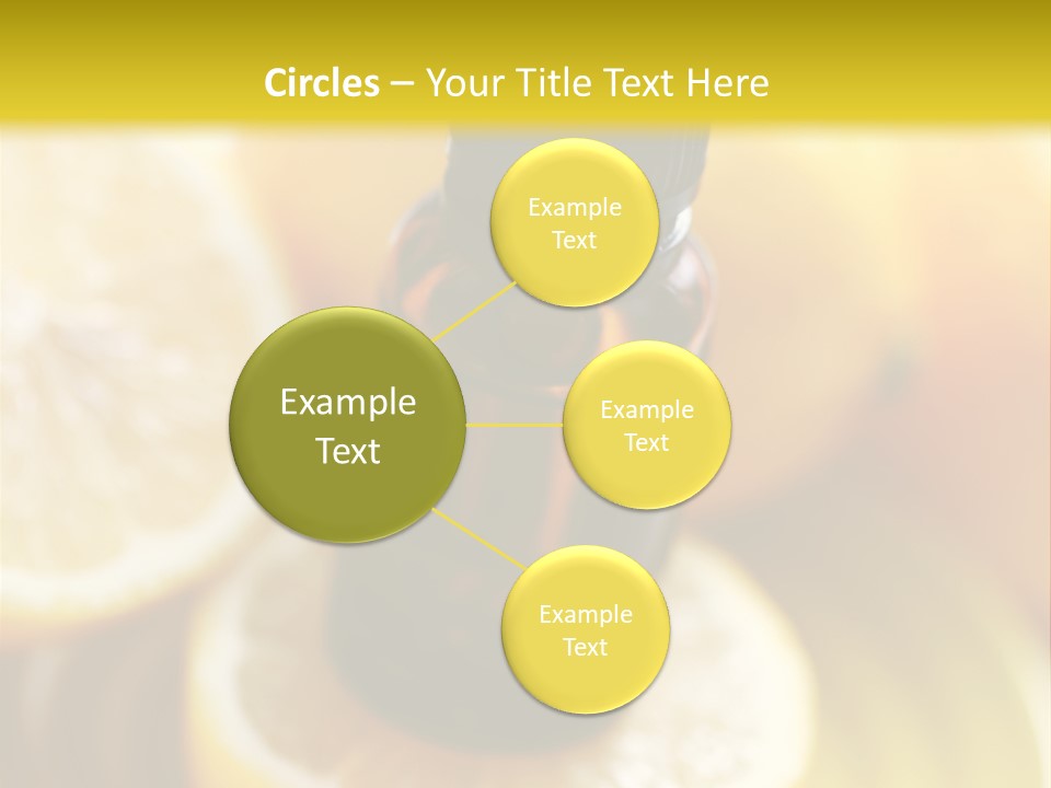 Bottle Beauty Pampering PowerPoint Template