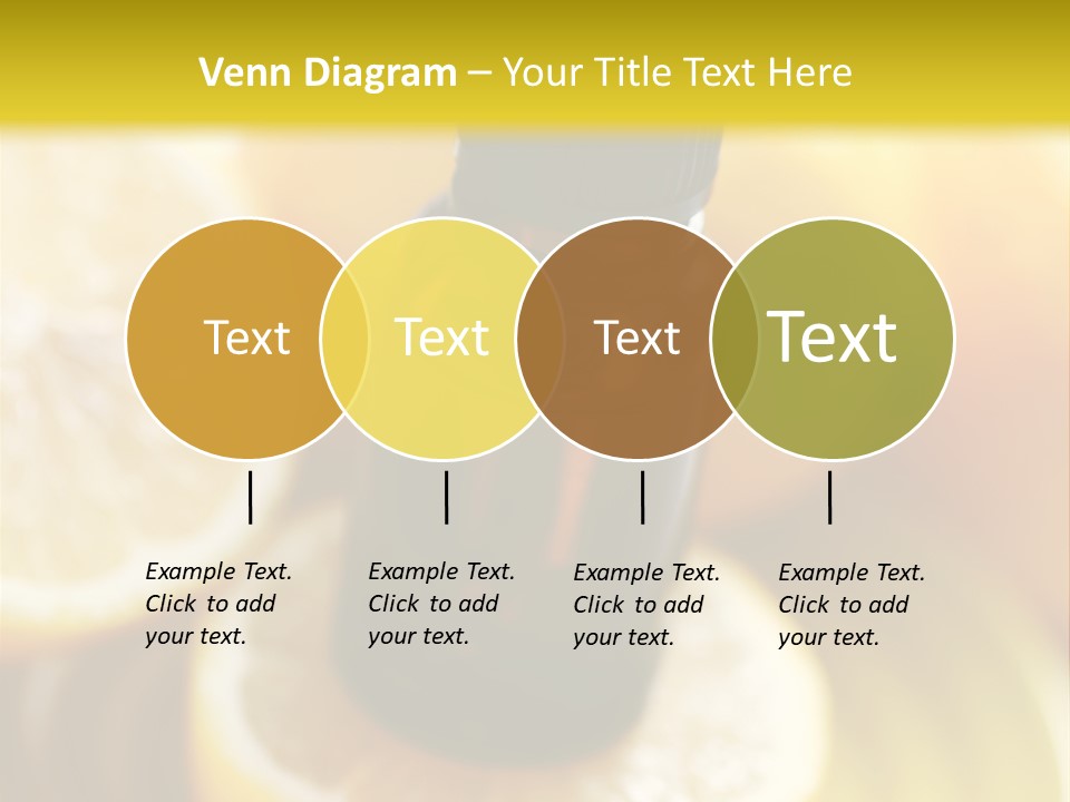 Bottle Beauty Pampering PowerPoint Template