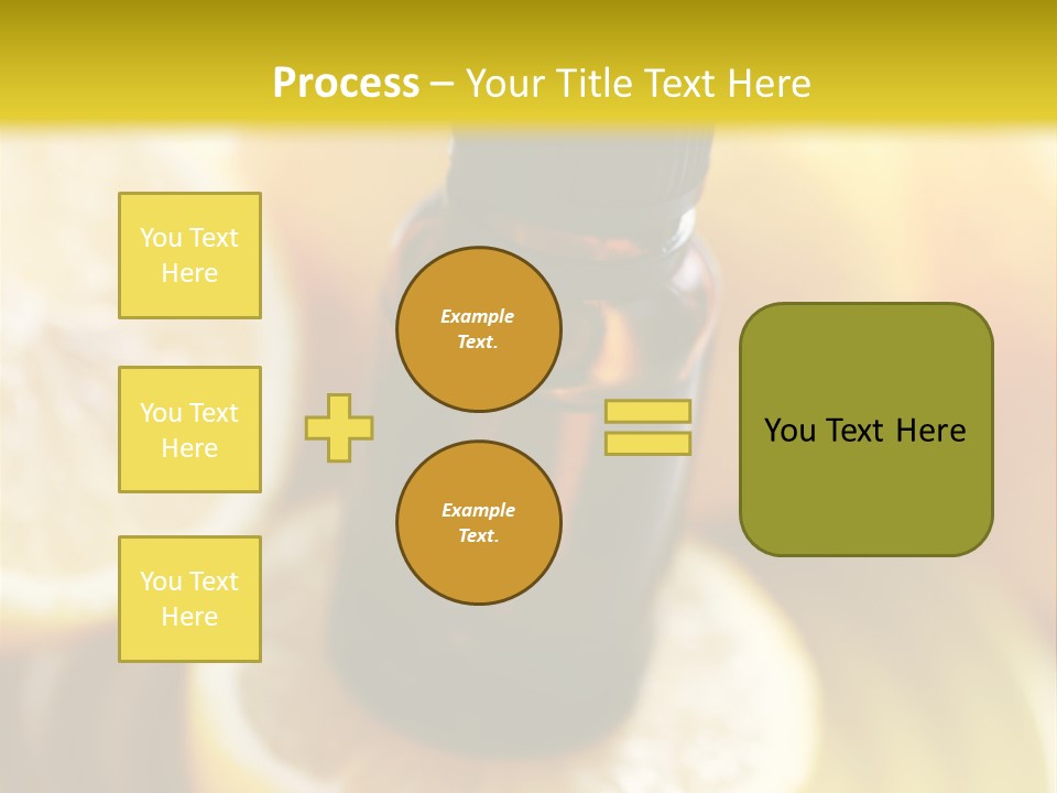 Bottle Beauty Pampering PowerPoint Template