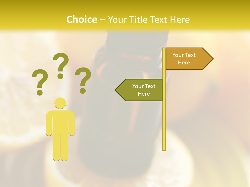 Bottle Beauty Pampering PowerPoint Template