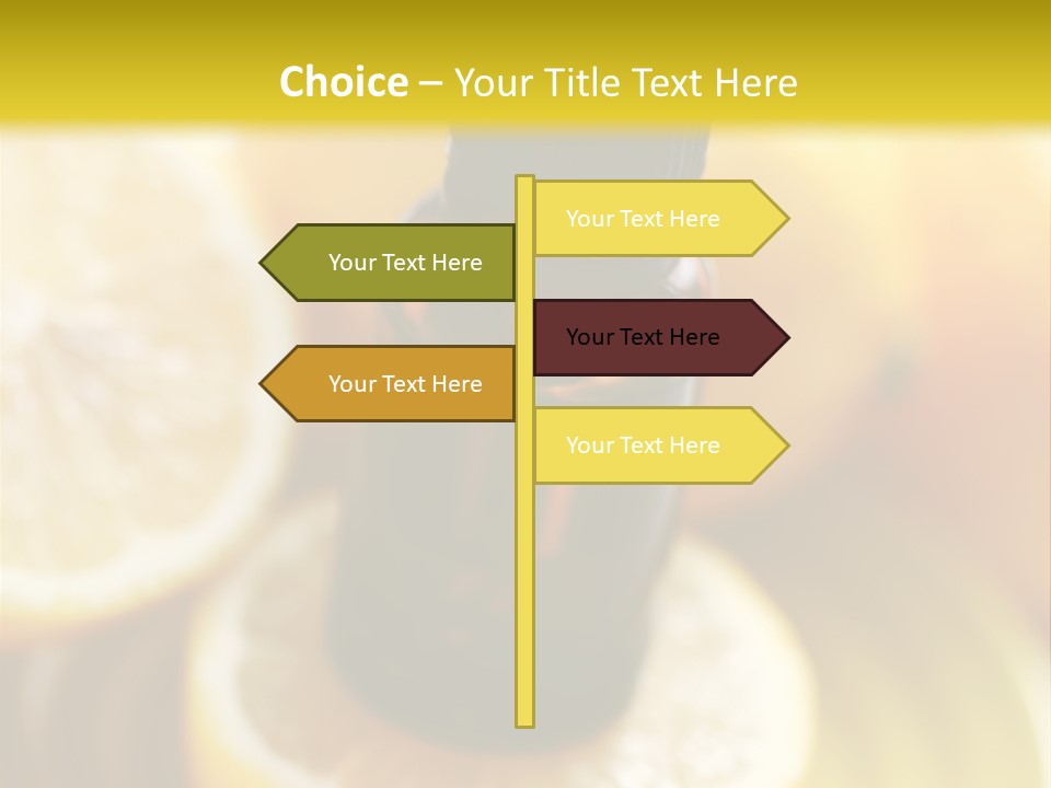 Bottle Beauty Pampering PowerPoint Template