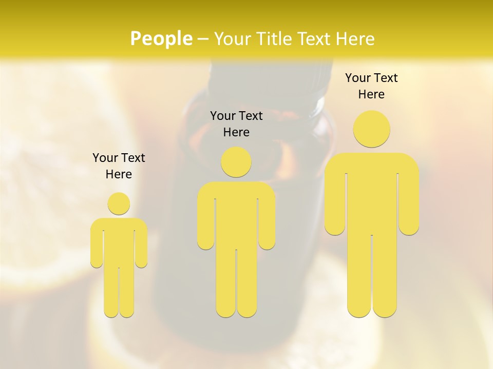 Bottle Beauty Pampering PowerPoint Template