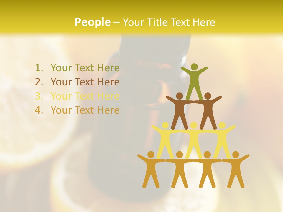 Bottle Beauty Pampering PowerPoint Template