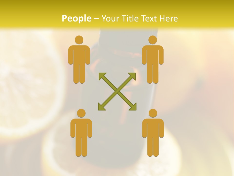 Bottle Beauty Pampering PowerPoint Template