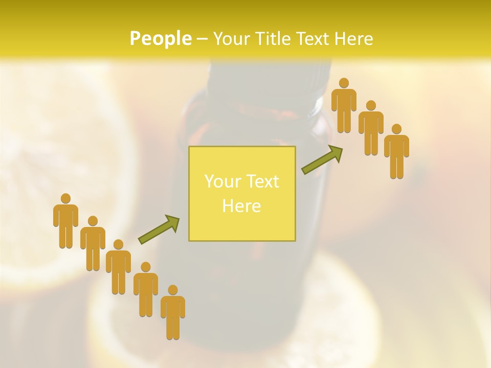 Bottle Beauty Pampering PowerPoint Template