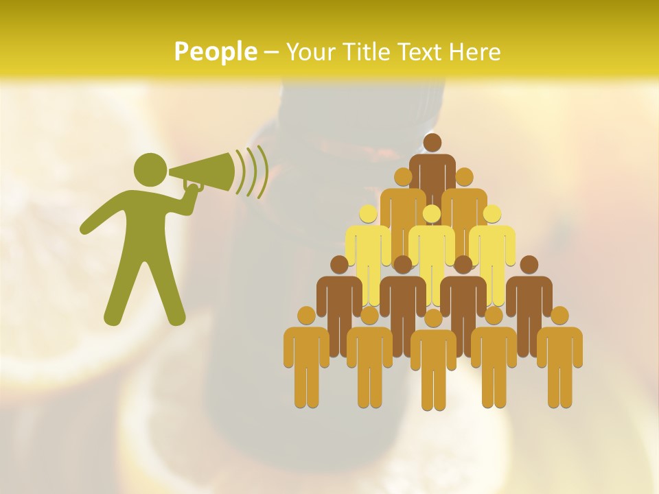 Bottle Beauty Pampering PowerPoint Template