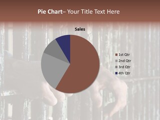 Two Hands Rust PowerPoint Template