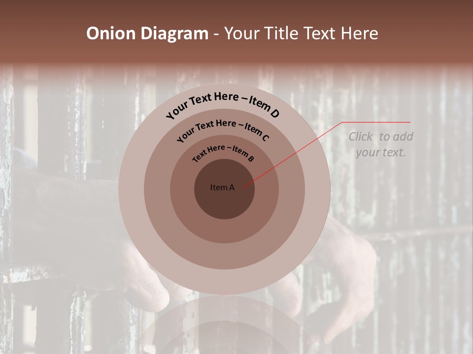 Two Hands Rust PowerPoint Template