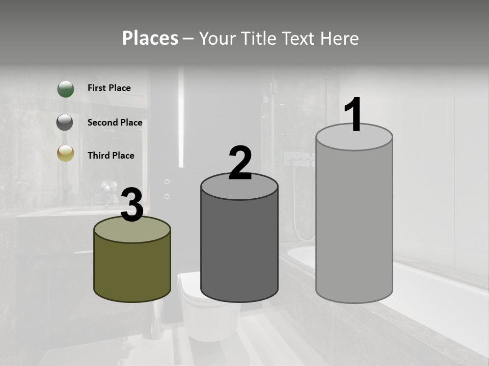 Contemporary Hand Residence PowerPoint Template