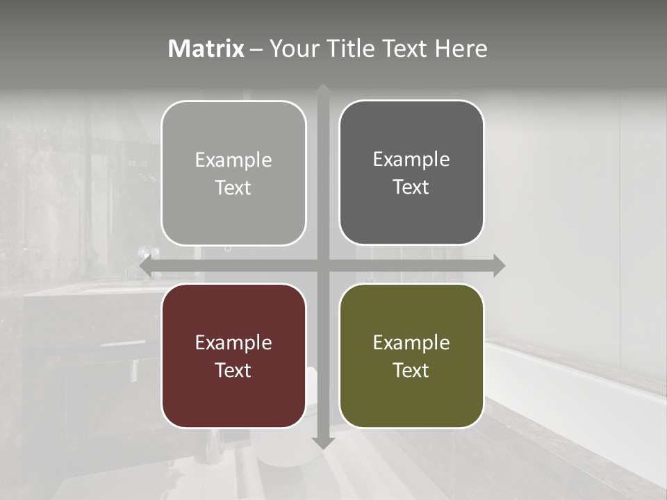 Contemporary Hand Residence PowerPoint Template