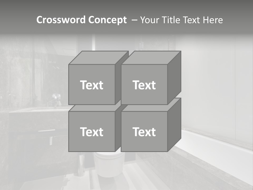 Contemporary Hand Residence PowerPoint Template