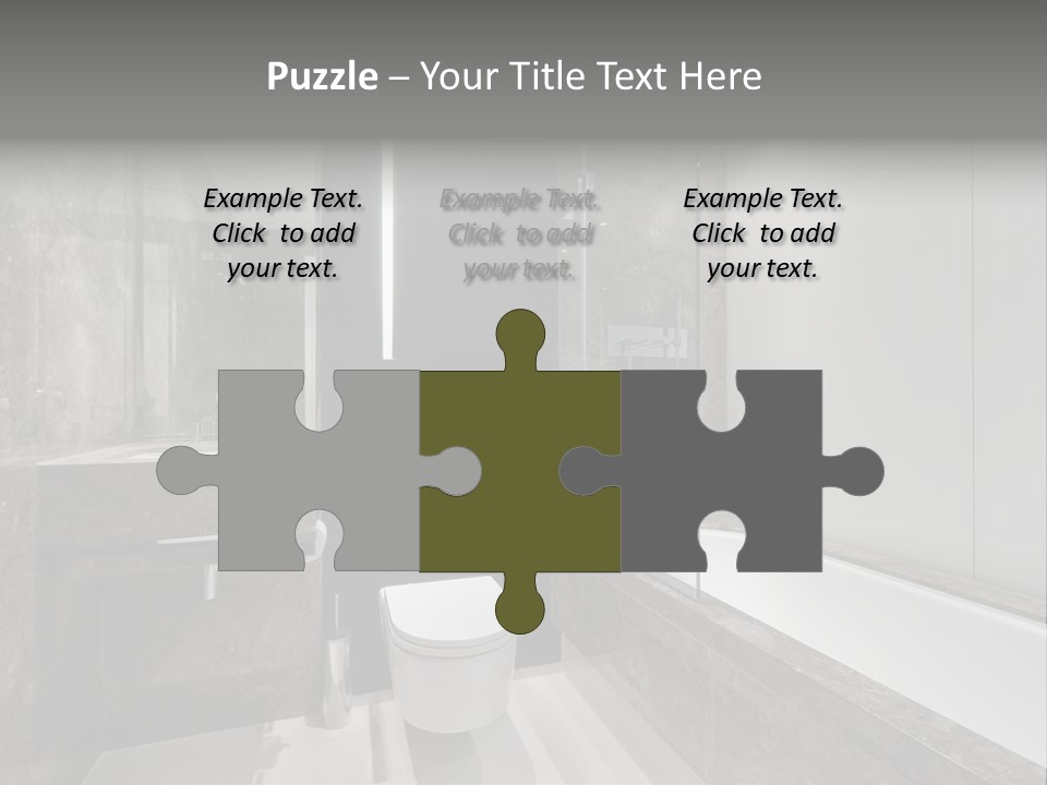 Contemporary Hand Residence PowerPoint Template