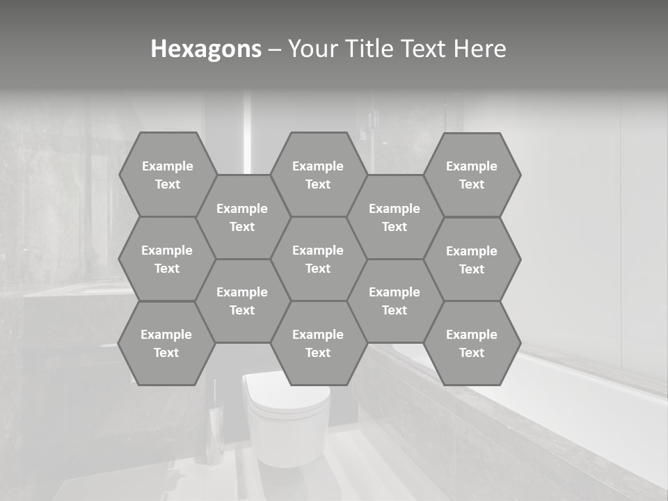 Contemporary Hand Residence PowerPoint Template